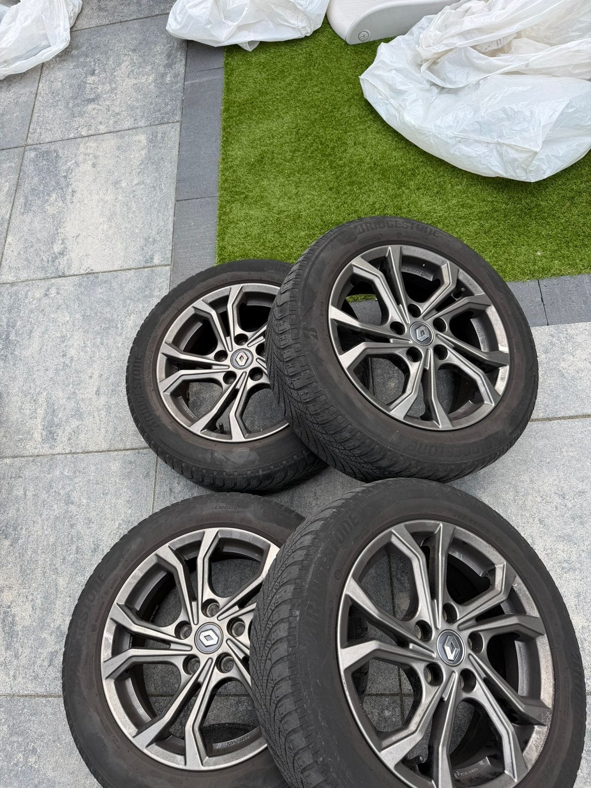 Set van 4 originele Renault 16 inch velgen., Ophalen, Gebruikt