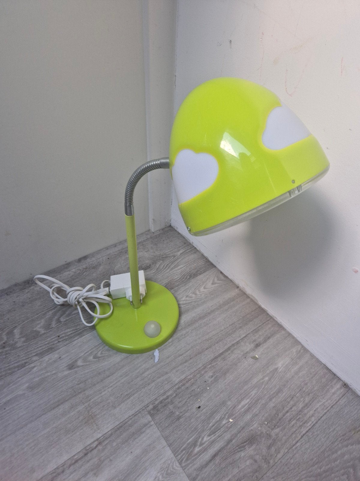 IKEA Sköj Bureaulamp Vintage Groen Wolkenlamp, Bureaulamp, Gebruikt, Ophalen of Verzenden, IKEA