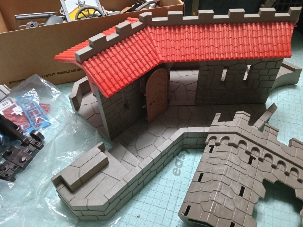 Playmobil ridder kasteel 4865, Kinderen en Baby's, Speelgoed | Playmobil, Ophalen, Gebruikt, Losse onderdelen, Historisch