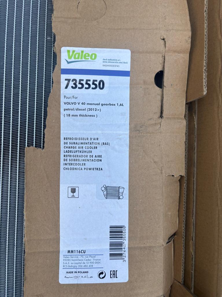 Nieuwe radiateur Volvo V40 D4 (Valeo 735550), Ophalen, Nieuw, Volvo