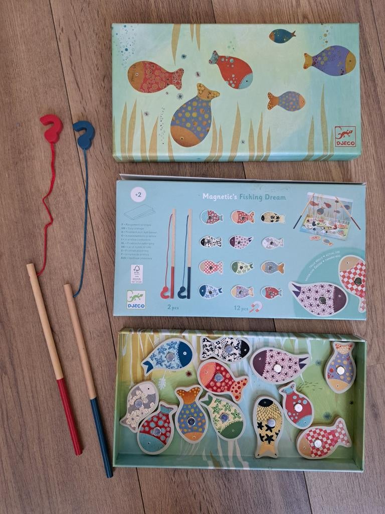 Djeco magnetisch visspel 2+, Ophalen of Verzenden