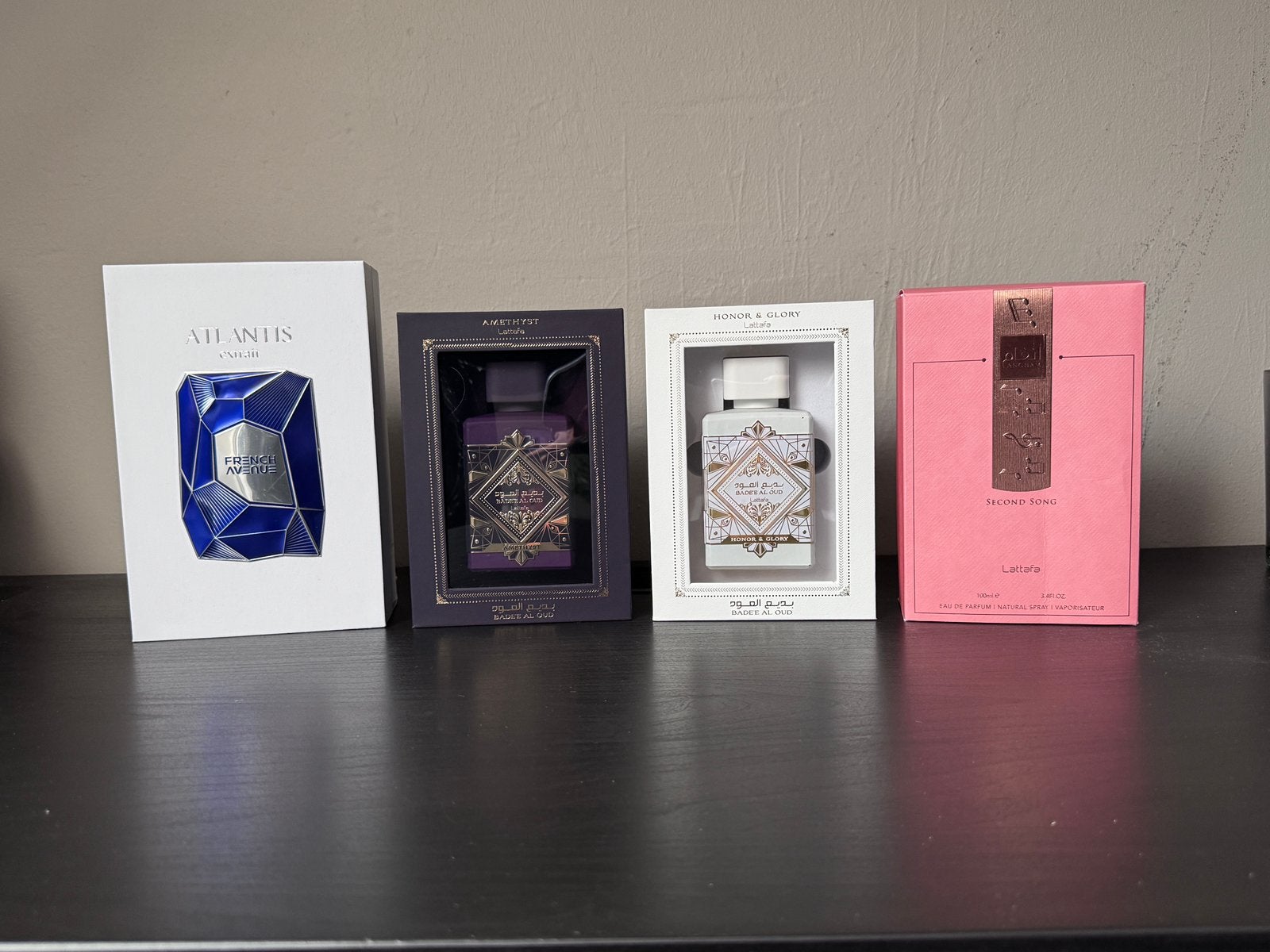 Arabische parfums | Lattafa & French Avenue | Los of samen, Ophalen of Verzenden, Zo goed als nieuw