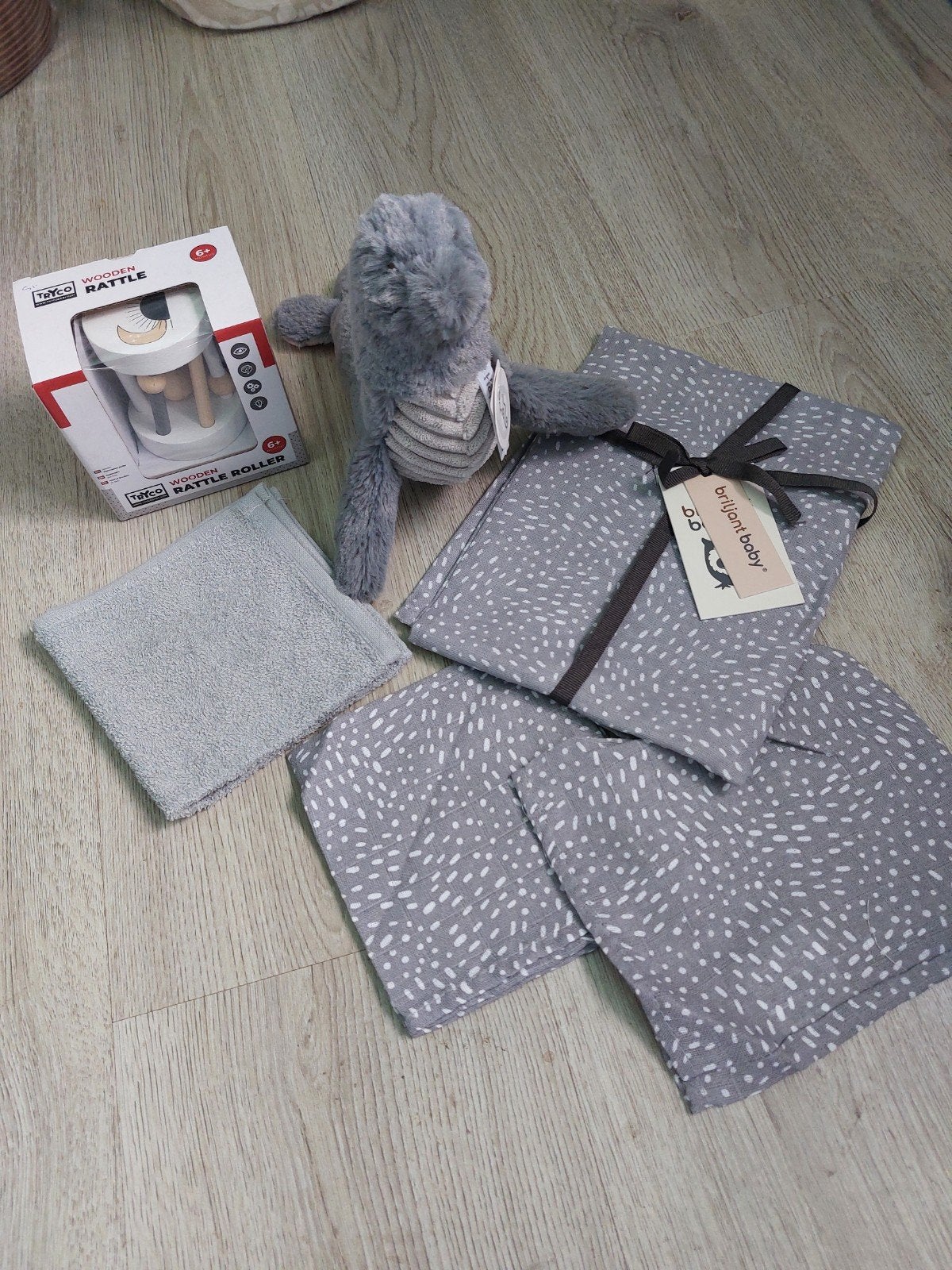 grijze babyset, Ophalen of Verzenden, Nieuw