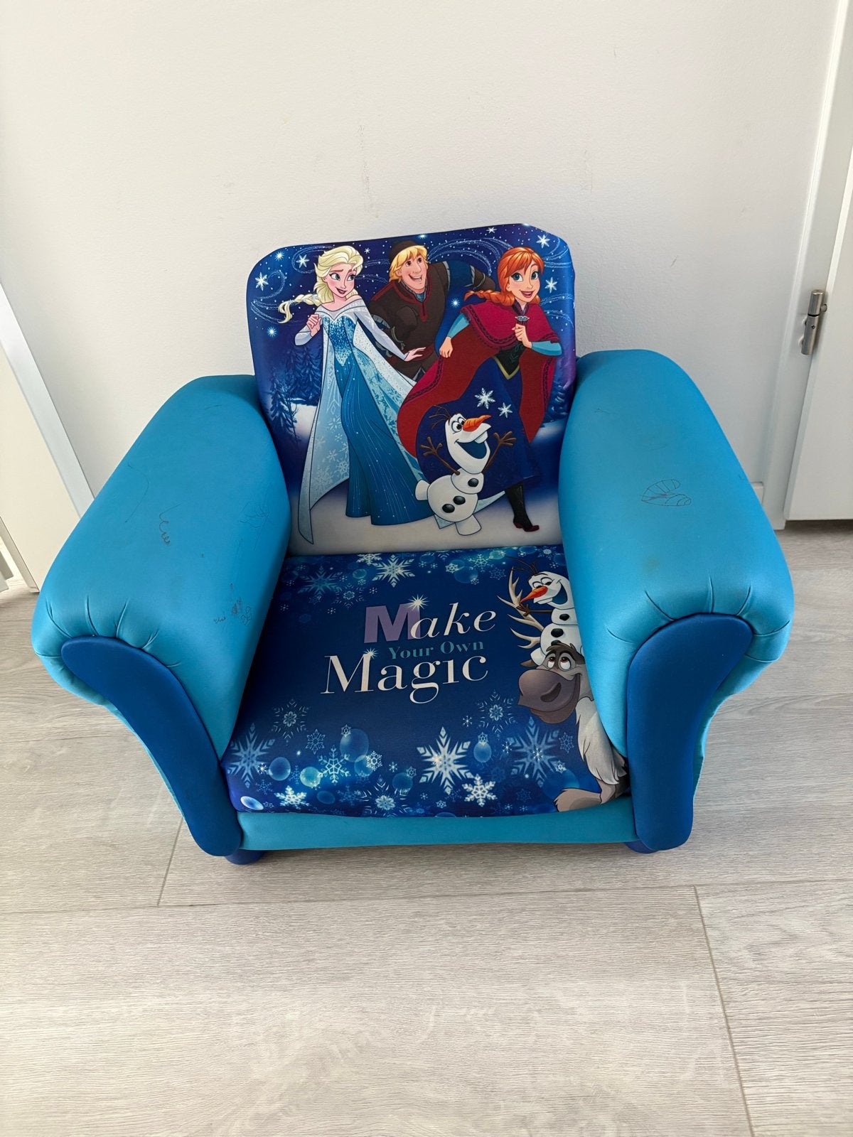 Frozen kinderstoel - Elsa, Anna, Olaf, Ophalen of Verzenden, Gebruikt, Stoel(en)