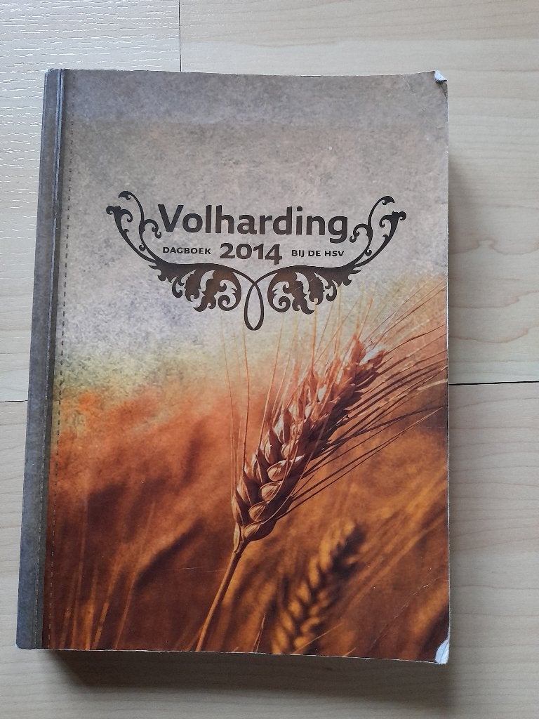 VOLHARDING 2014, 2020 en 2024 DAGBOEK BIJ DE HSV, Ophalen of Verzenden, Zo goed als nieuw