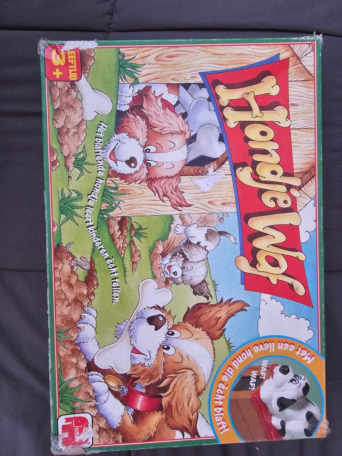 Hondje Waf spel, Ophalen