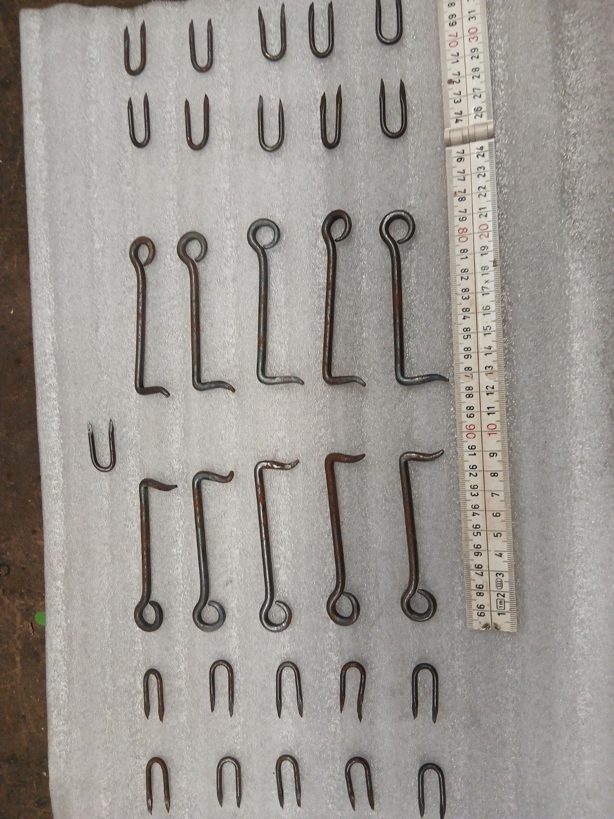 Windhaakjes door smid gesmeed (nieuw), Ophalen of Verzenden, Gebruikt, 100 tot 250 mm, Overige typen
