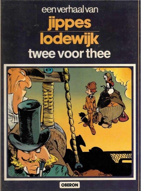 TWEE VOOR THEE oberon hc JIPPES / LODEWIJK, Eén stripboek, Ophalen of Verzenden, Gelezen