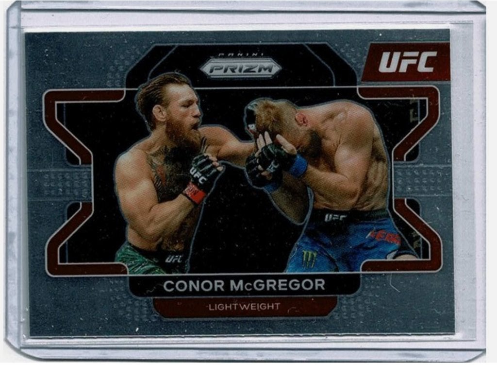 2022 Panini Prizm UFC Conor McGregor #39 MMA Base Card, Ophalen of Verzenden, Zo goed als nieuw, Overige sporten, Spelerskaart