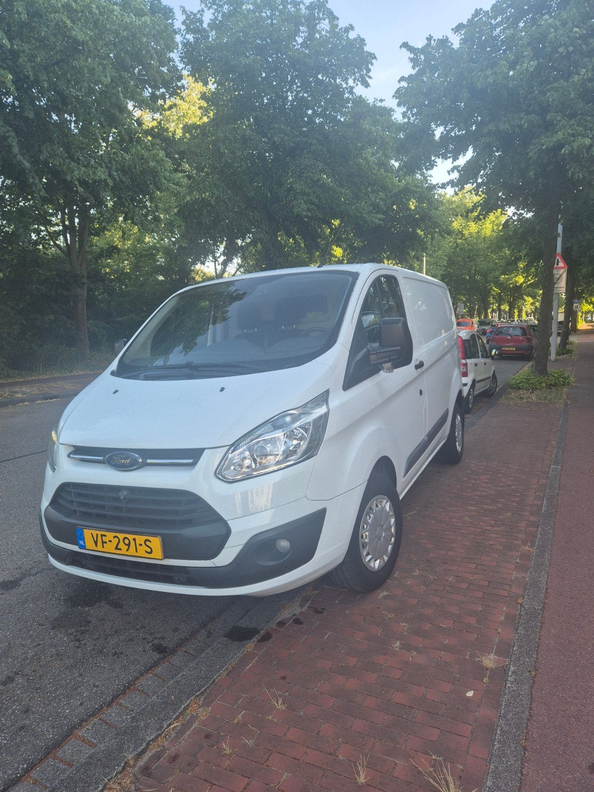 Ford Transit Custom 2.2 Tdci 74KW 2013, Auto's, Voorwielaandrijving, 15 km/l, 4 cilinders, 100 pk