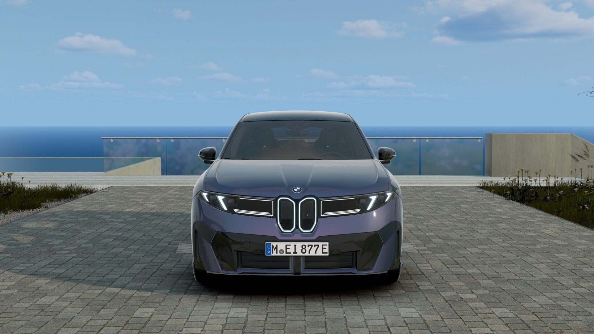 BMW iX3 40 eDrive M Sport / Panoramadak / Trekhaak / M Sport, Auto's, Automaat, Dealer onderhouden, Achterwielaandrijving, Zwart