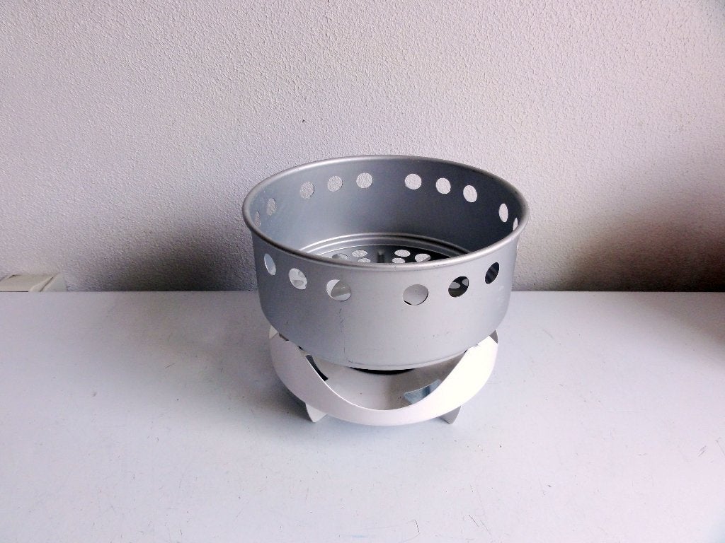 Rechaud, heel apart, heel licht materiaal, 2 delig, Ophalen of Verzenden