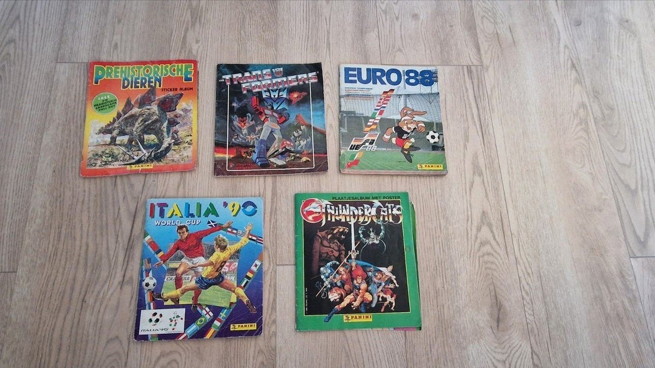 Panini Sticker Albums, Ophalen of Verzenden, Gebruikt, Stickers en Plaatjes
