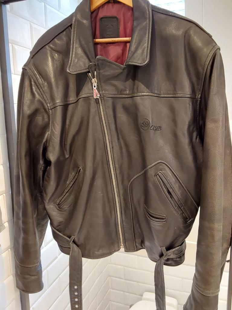 Vintage Leren Motorjas - Maat 58, Hein Gericke, Heren, Jas | leer, Ophalen of Verzenden
