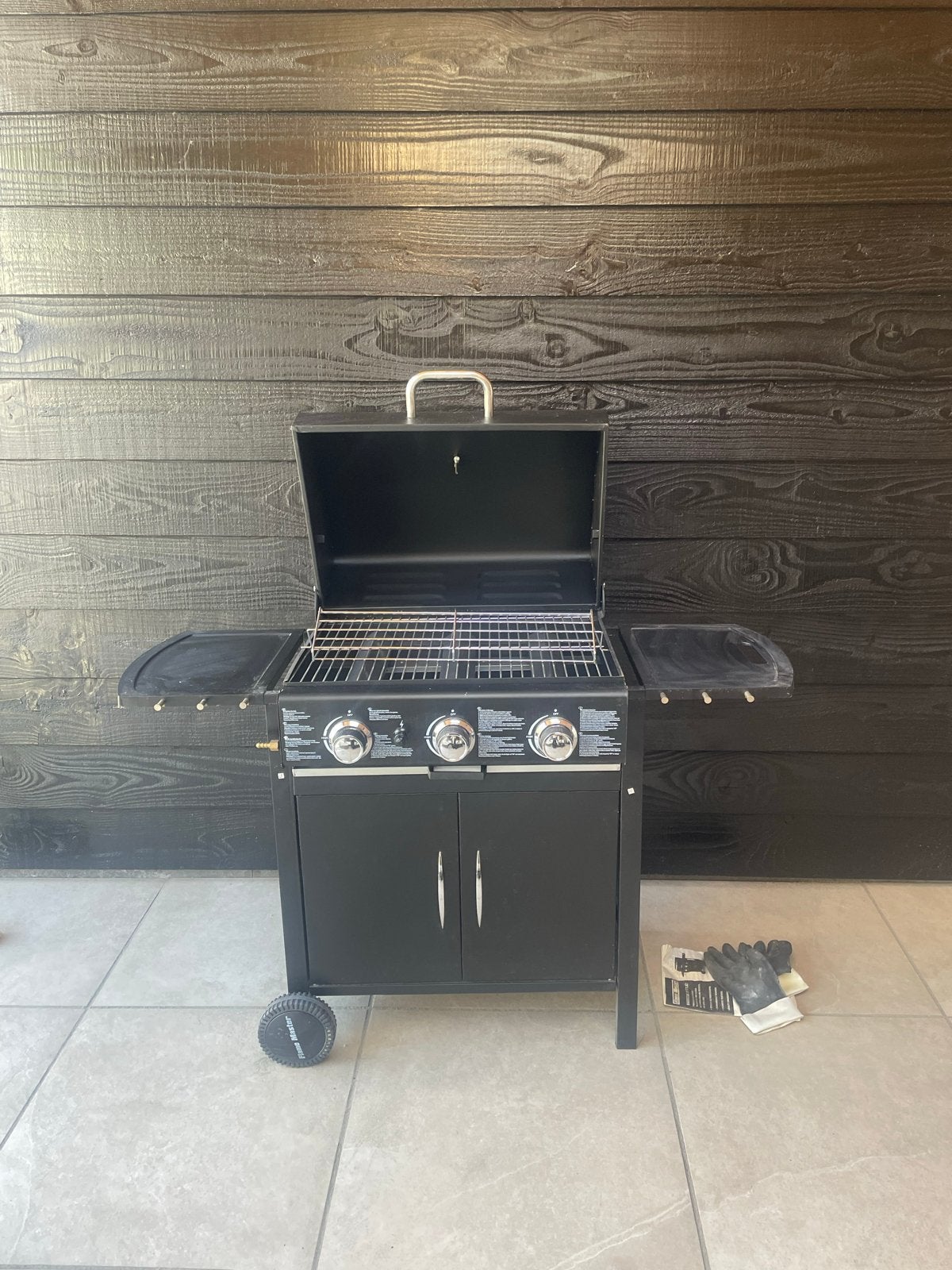 Nieuwe 3-pits gasbarbecue, Tuin en Terras, Ophalen, Nieuw
