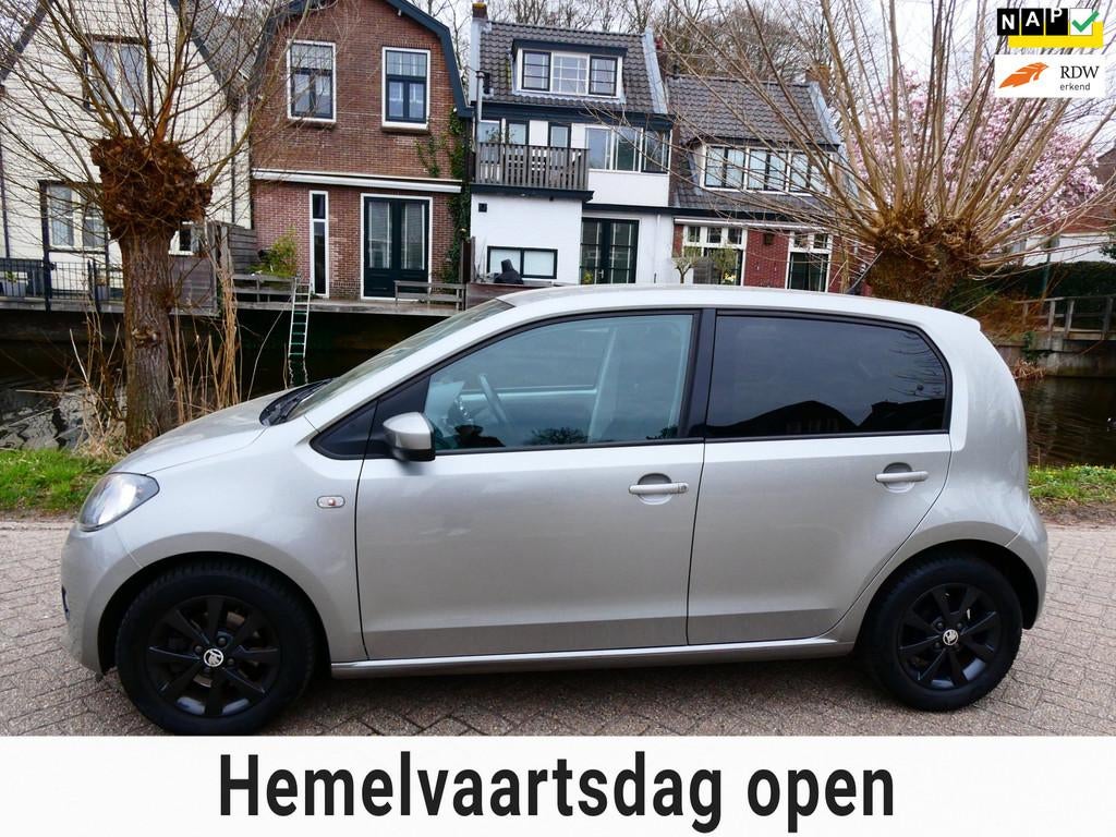 Skoda Citigo 1.0i 5-deurs 1e eigenaar Airco Cruise 117.000km, Voorwielaandrijving, Stof, Gebruikt, Euro 6