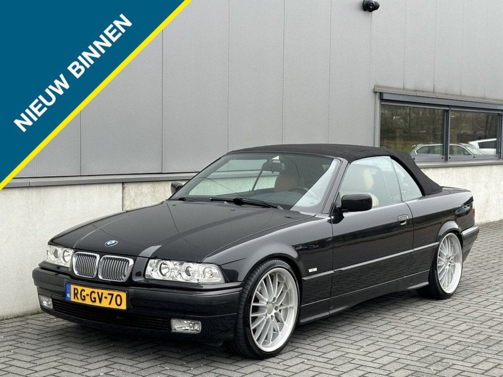 BMW 3-serie Cabrio 318i Executive | Origineel NL | 2de Eigen, Auto's, Euro 2, 1345 kg, Achterwielaandrijving, Gebruikt