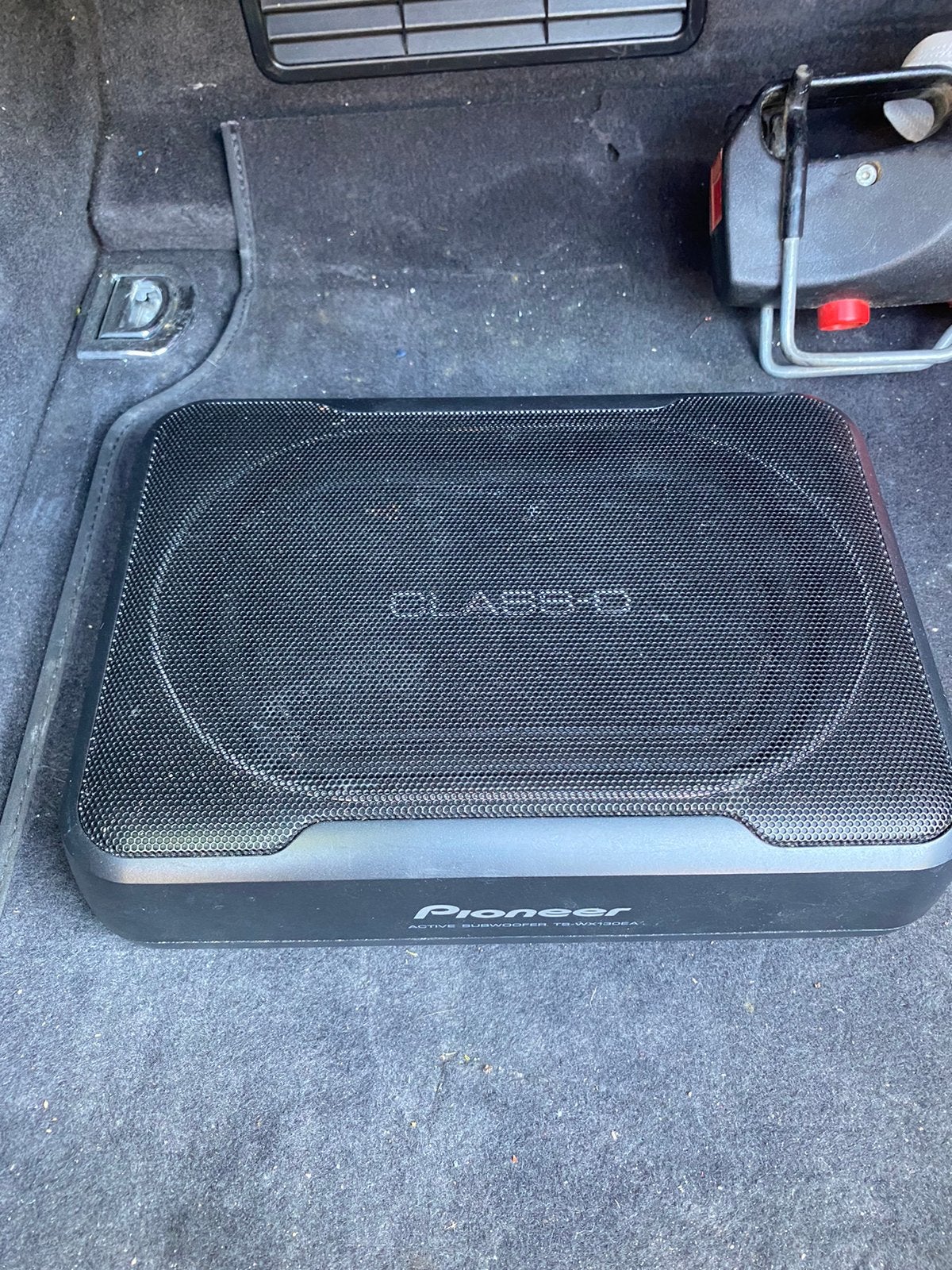 Speaker woofer pioneer versterker auto class d, Ophalen, Zo goed als nieuw