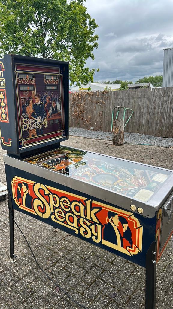 Speak easy 4 te koop, Verzamelen, Ophalen of Verzenden, Gebruikt, Flipperkast