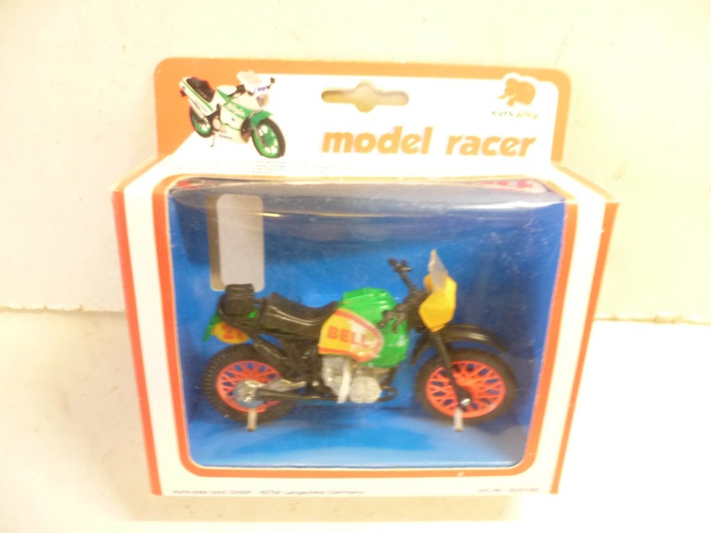 Model Racer Kawasaki Bell ? met standaard 1:18 schaalmodel, Ophalen of Verzenden, Nieuw, Motor, Overige merken