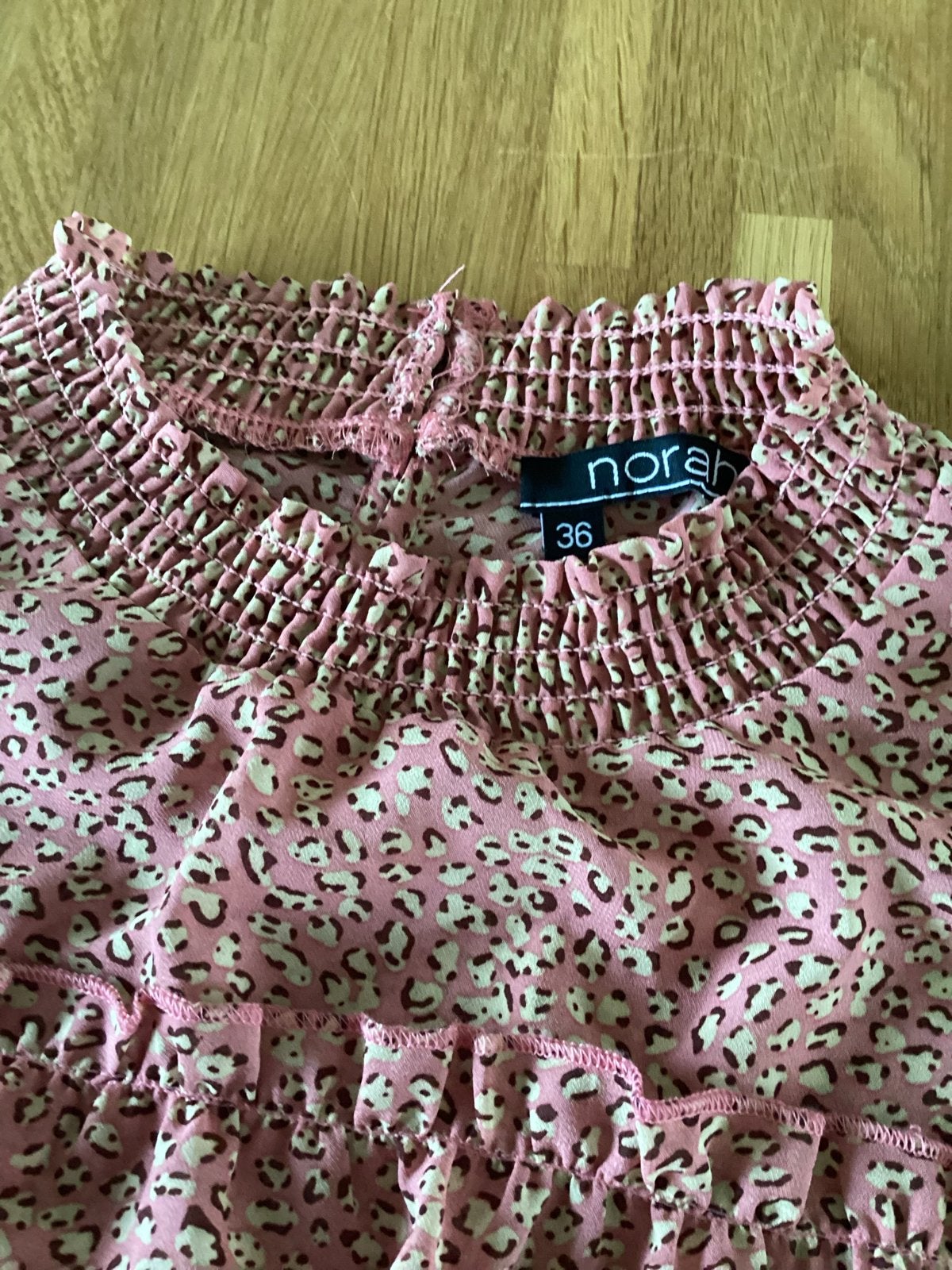 Leuke roze blouse van Norah - Maat M, Ophalen of Verzenden, Zo goed als nieuw, Maat 38/40 (M), Roze