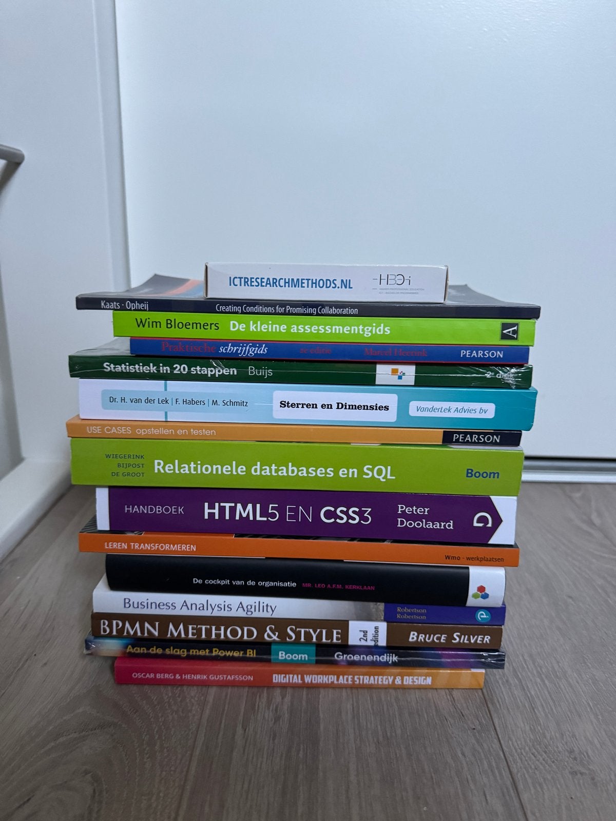 Diverse HBO-ICT schoolboeken, Ophalen of Verzenden, Beta, Zo goed als nieuw, HBO