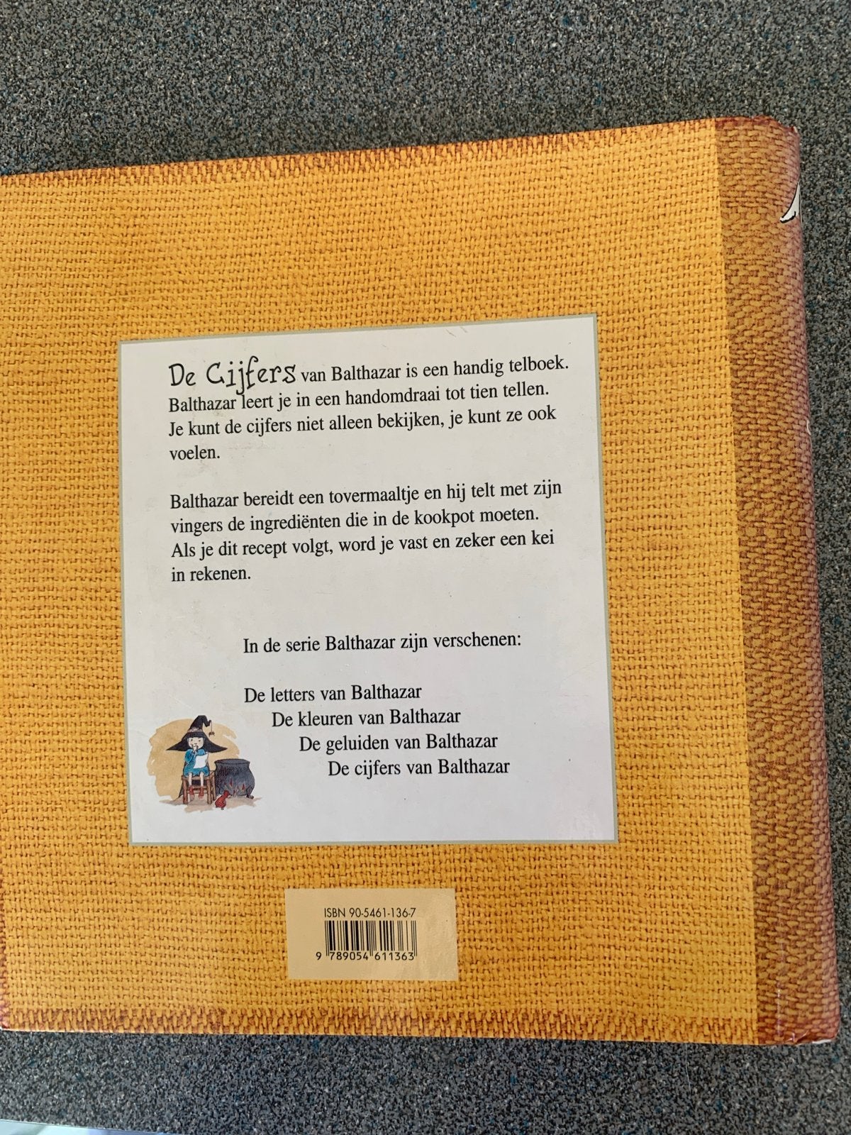De Cijfers van Balthazar - Handig telboek voor kinderen, Non-fictie, Jongen of Meisje, Ophalen of Verzenden, Zo goed als nieuw