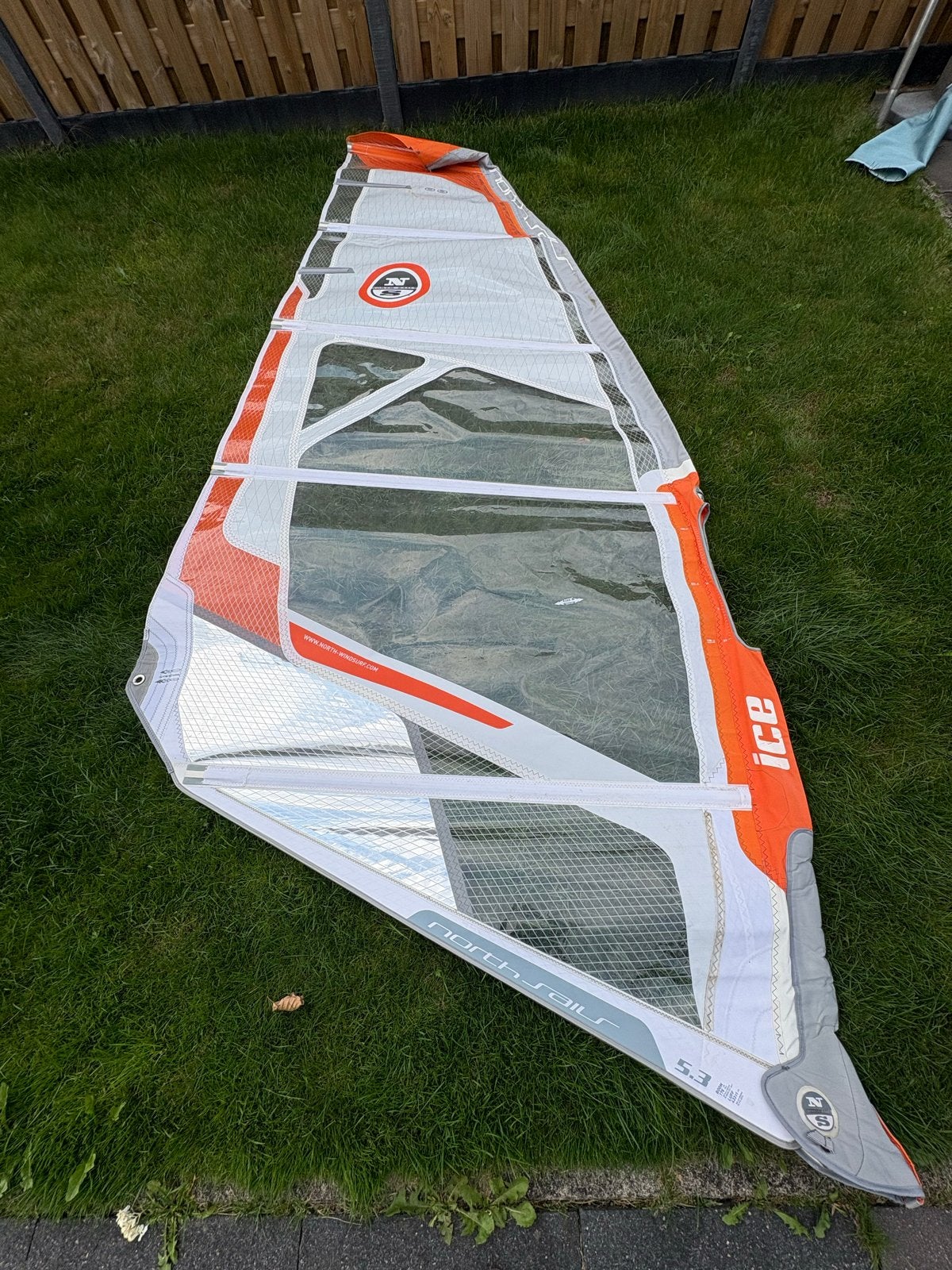 North Sails Ice 5.3 windsurfzeil, Watersport en Boten, Ophalen, Gebruikt, 5 tot 6.5 m², North Sails