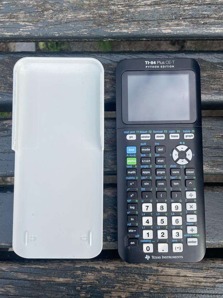 Texas instruments grafische rekenmachine, Ophalen of Verzenden, Grafische rekenmachine, Zo goed als nieuw