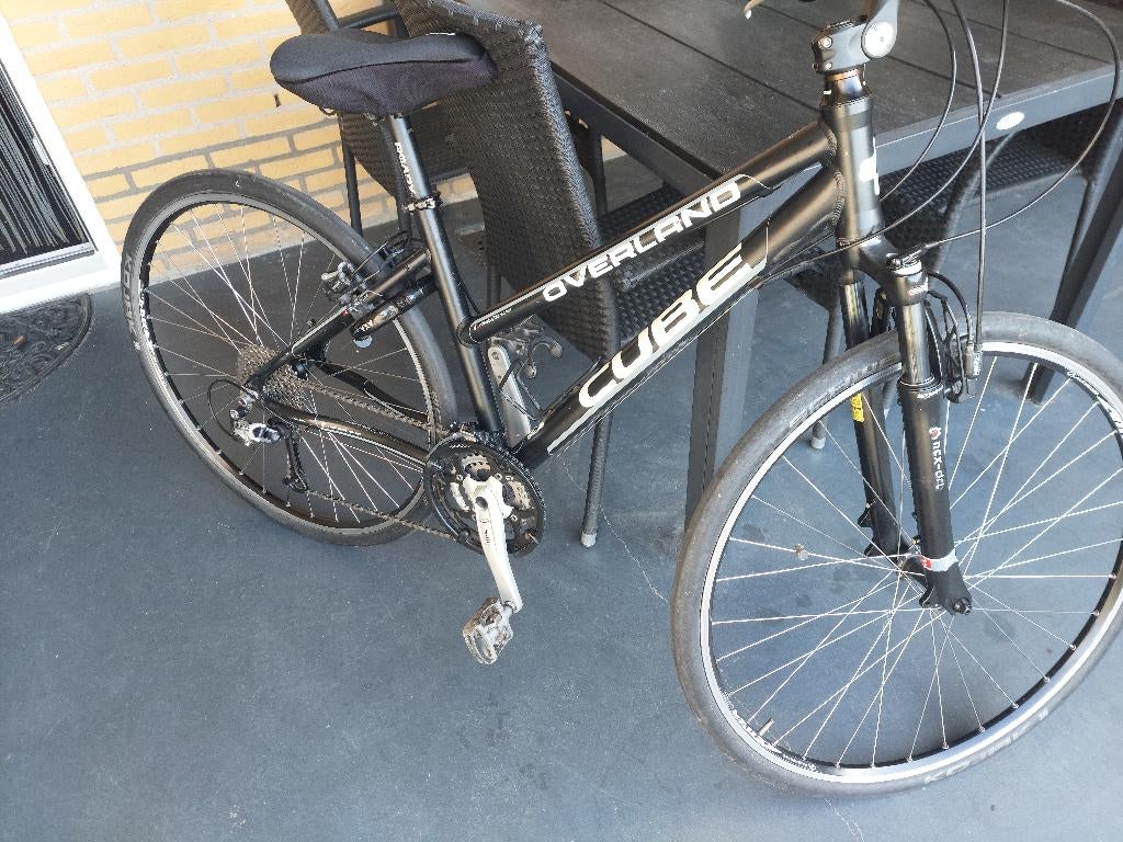 Cube damesfiets, Gebruikt, 10 tot 15 versnellingen, 47 tot 50 cm, Schijfrem