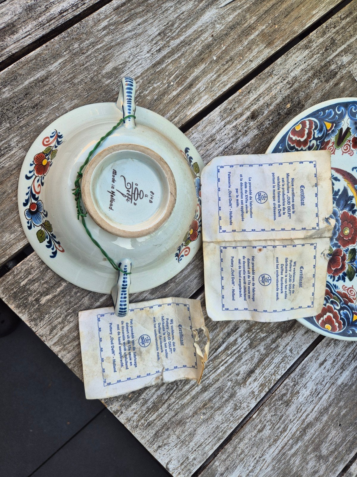Prachtig Delfts aardewerk set, Ophalen of Verzenden