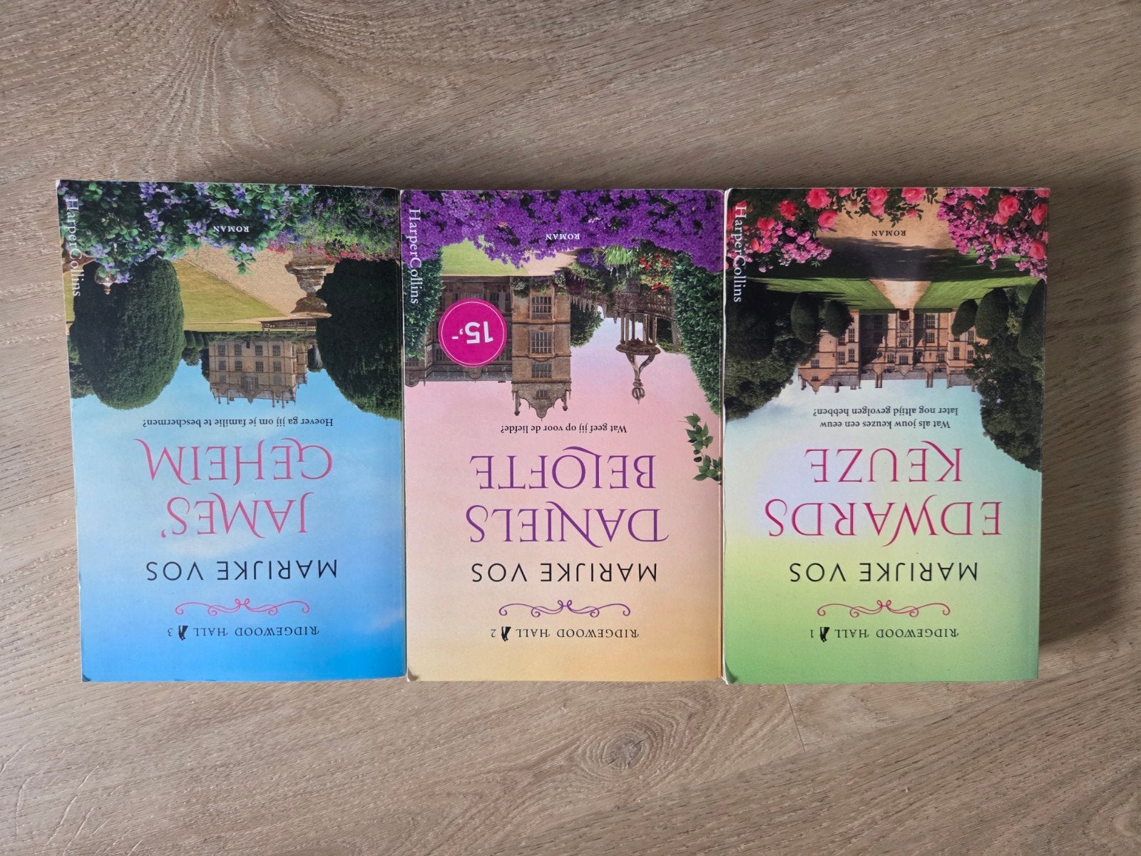 Ridgewood Hall Trilogie - Marijke Vos (3 boeken), Boeken, Ophalen of Verzenden, Gelezen, Marijke Vos, Nederland