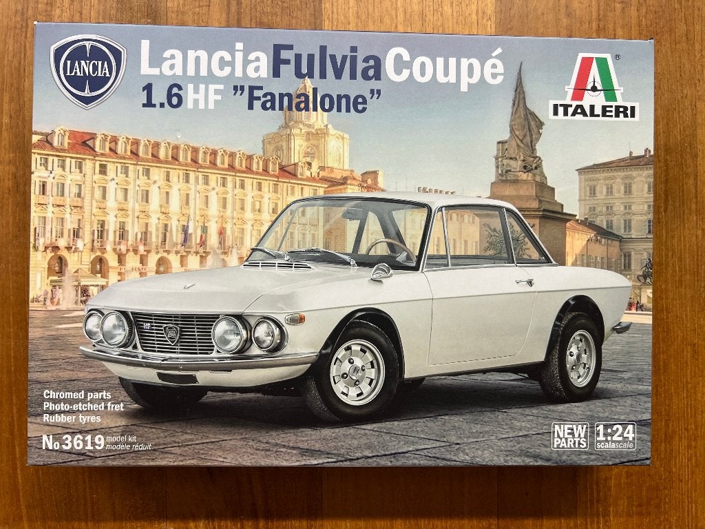 Italeri Lancia Fulvia Coupé 1.6 HF ‘Fanalone’ 1:24 – 3619, Verzenden, Groter dan 1:32, Nieuw, Italeri