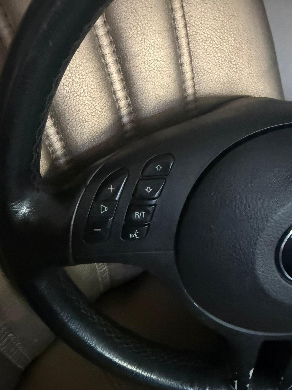 Foto 7 van BMW E39  E46 E53 E83 leder stuur wiel  orgigineel