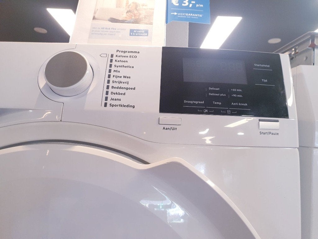 Condens droger AEG 8kg️️ ️6000Series INC GARANTIE, Ophalen, 6 tot 8 kg, Minder dan 85 cm, Zo goed als nieuw