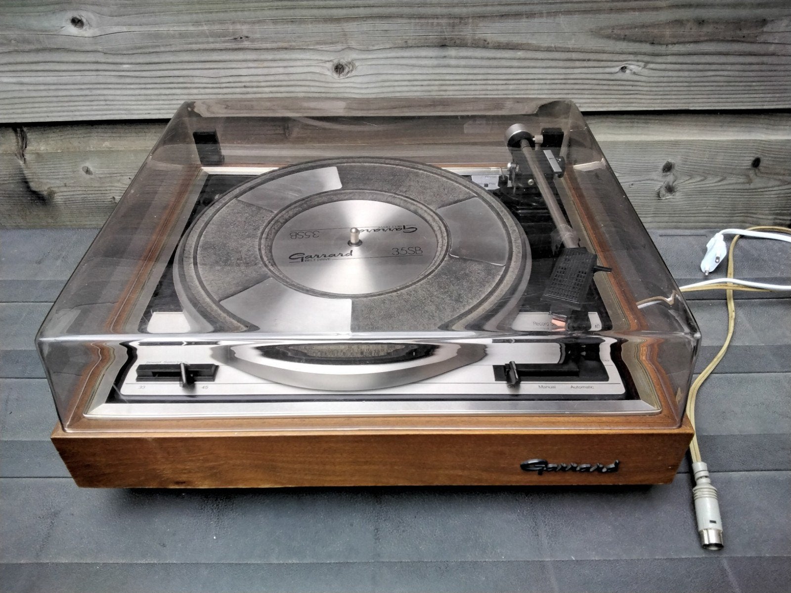 Garrard 35sb platenspeler uit 1976, Ophalen of Verzenden, Gebruikt, Platenspeler, Overige merken