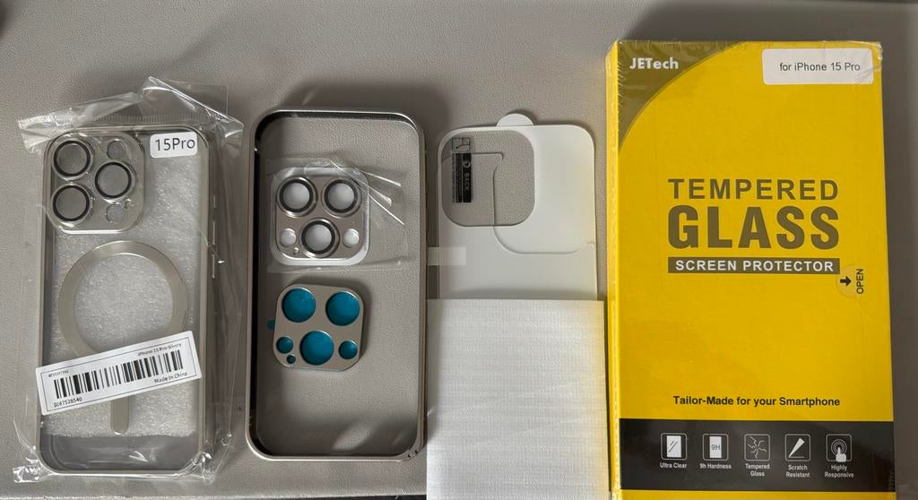 iPhone 15 Pro Accessoires Bundel (Nieuw/Geseald), Ophalen of Verzenden, Nieuw, Bescherming