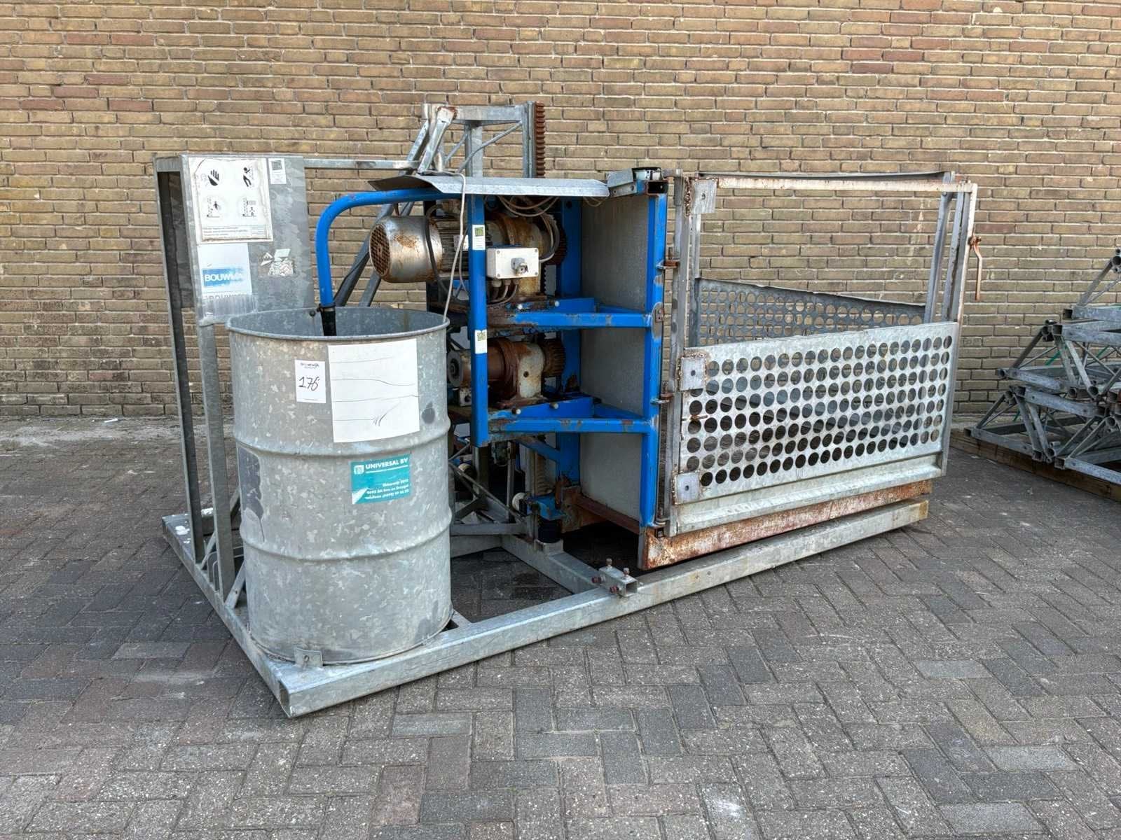 2001 Bouwma WH 400 TH tandheugel lift 400V