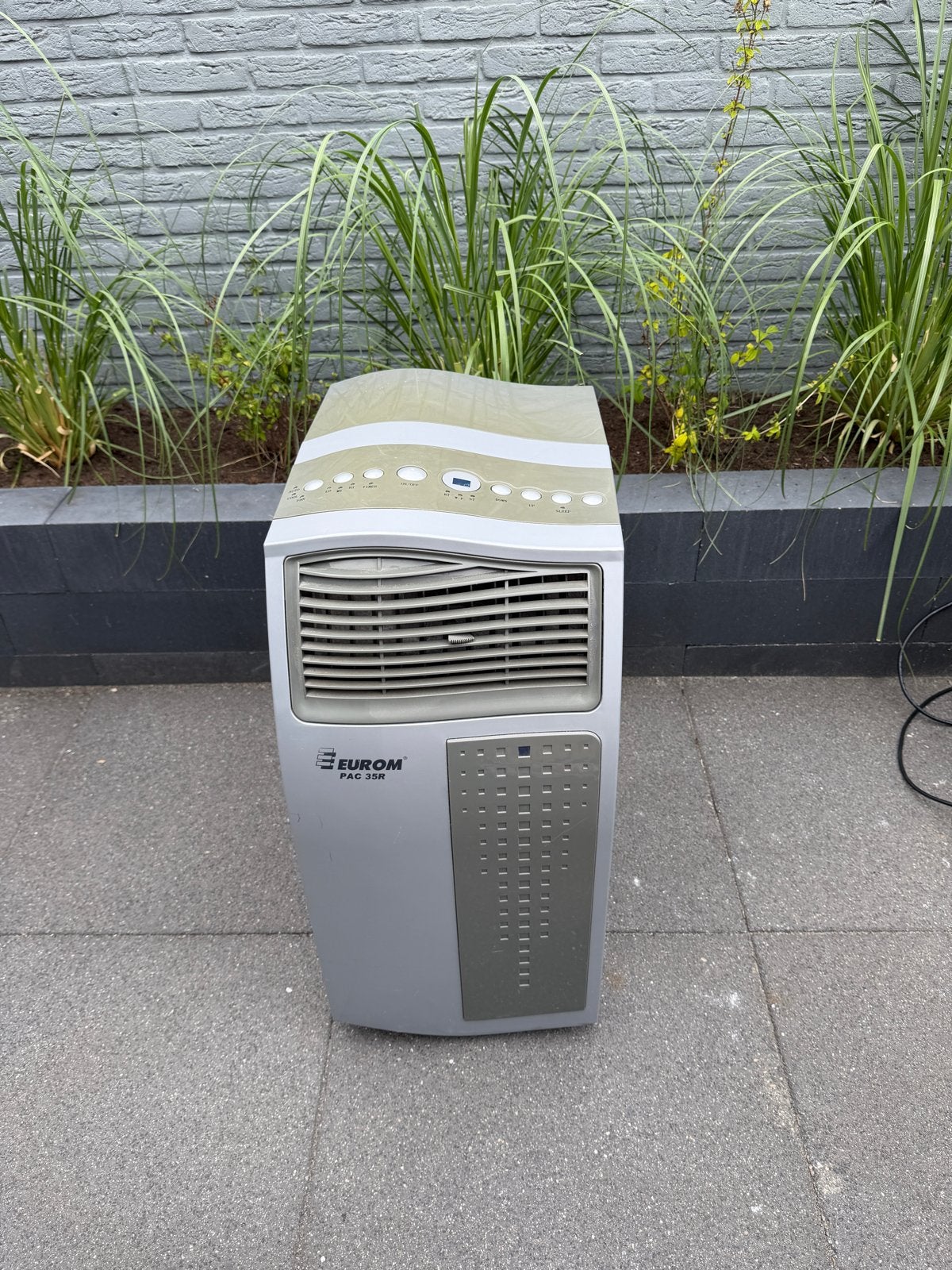 Eurom PAC 35R Mobiele Airco met Afvoerslang en Afstandsbedie, Ophalen, Gebruikt, 3 snelheden of meer, Koelen en Ontvochtigen
