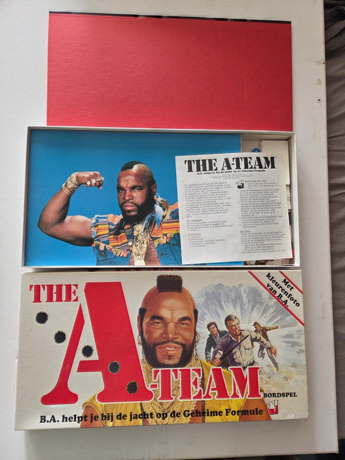 The A-Team Bordspel - Compleet met B.A. Baracus, Drie of vier spelers, Ophalen of Verzenden, Gebruikt, Onbekend
