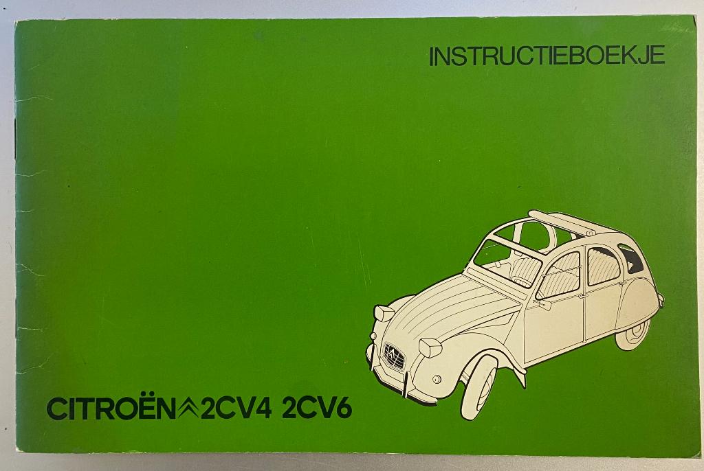 Ciroën 2CV4 2CV6 Instructieboekje 1974, Verzenden