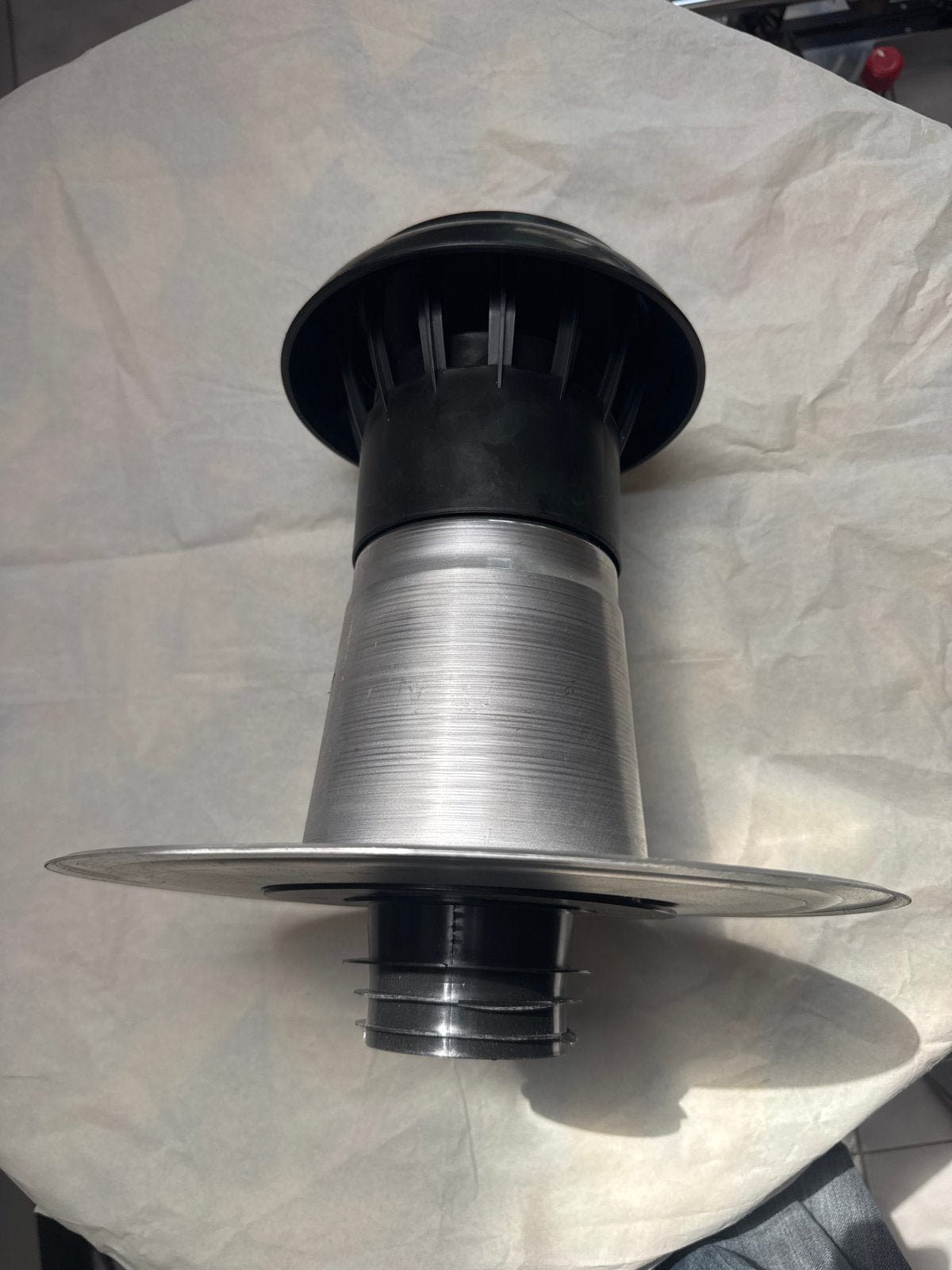 Dakdoorvoer Ventilatie Afzuiger Aluminium/Kunststof, Ophalen, Nieuw, Ventilator en Afzuiger