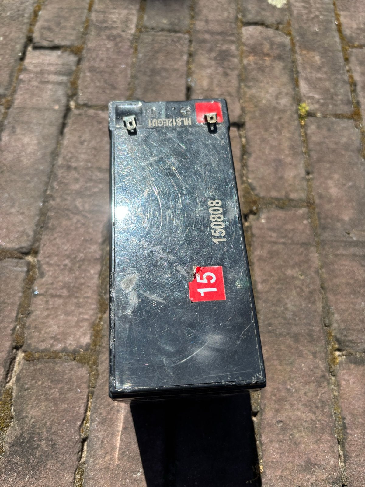 VMF Accu HLS12EGU1 12V Loodaccu, Ophalen of Verzenden, Gebruikt