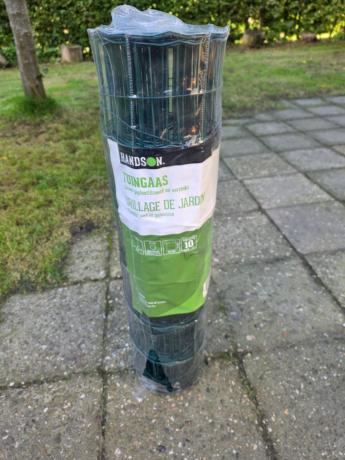 Handson Tuingaas Groen Verzinkt 60cm x 10m, 2.1mm draad, Tuin en Terras, Ophalen, Nieuw, Overige materialen, Gaashekwerk