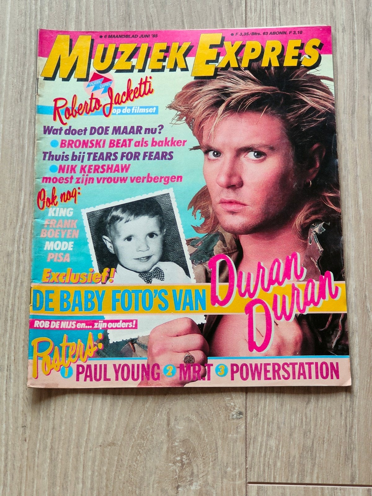 Muziek Expres juni 1985, Verzamelen, Tijdschriften, Kranten en Knipsels, Ophalen of Verzenden, 1980 tot heden, Nederland, Tijdschrift