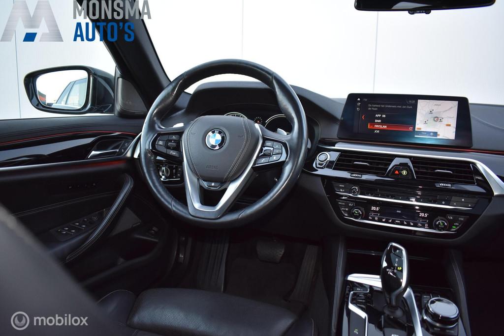 BMW 540xd Touring Sapphirschwarz Pano Massage H/K Standkache, Automaat, Gebruikt, 2993 cc, 2000 kg