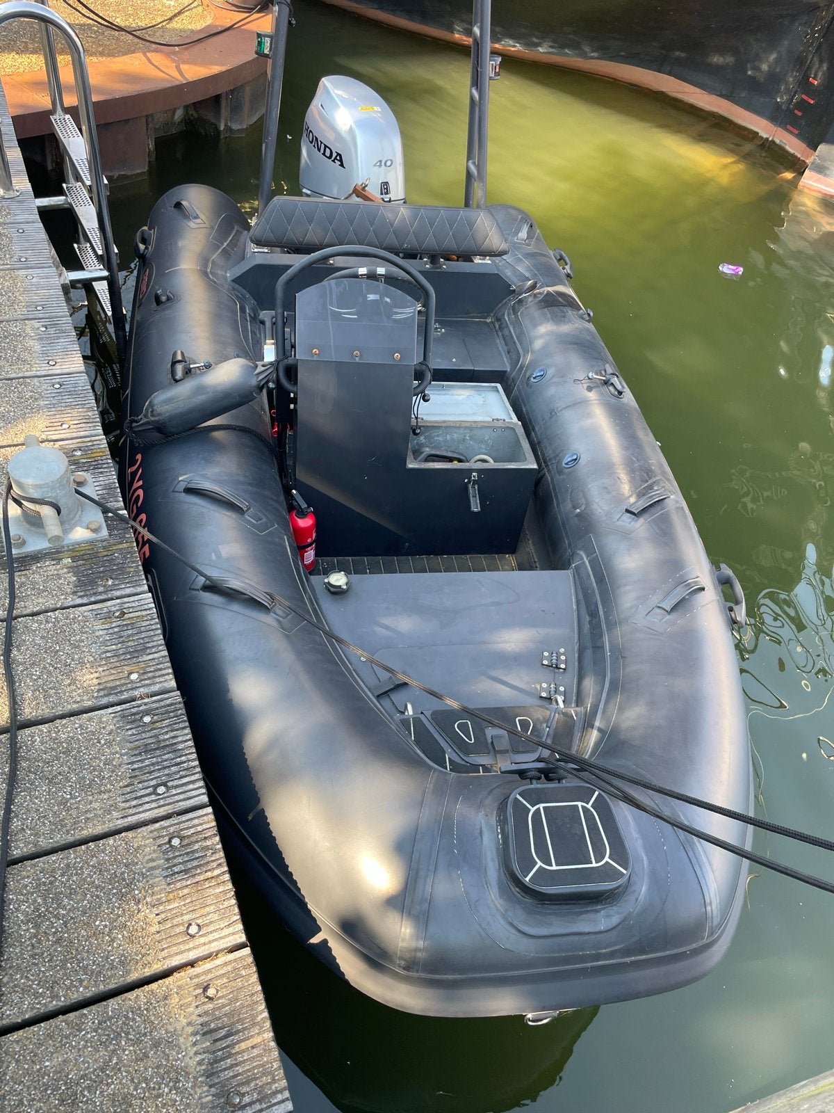 Trend Rib Rubberboot met 40 pk Honda - Zo goed als nieuw, Watersport en Boten, Aluminium, Inclusief motor, 5 m, Zo goed als nieuw
