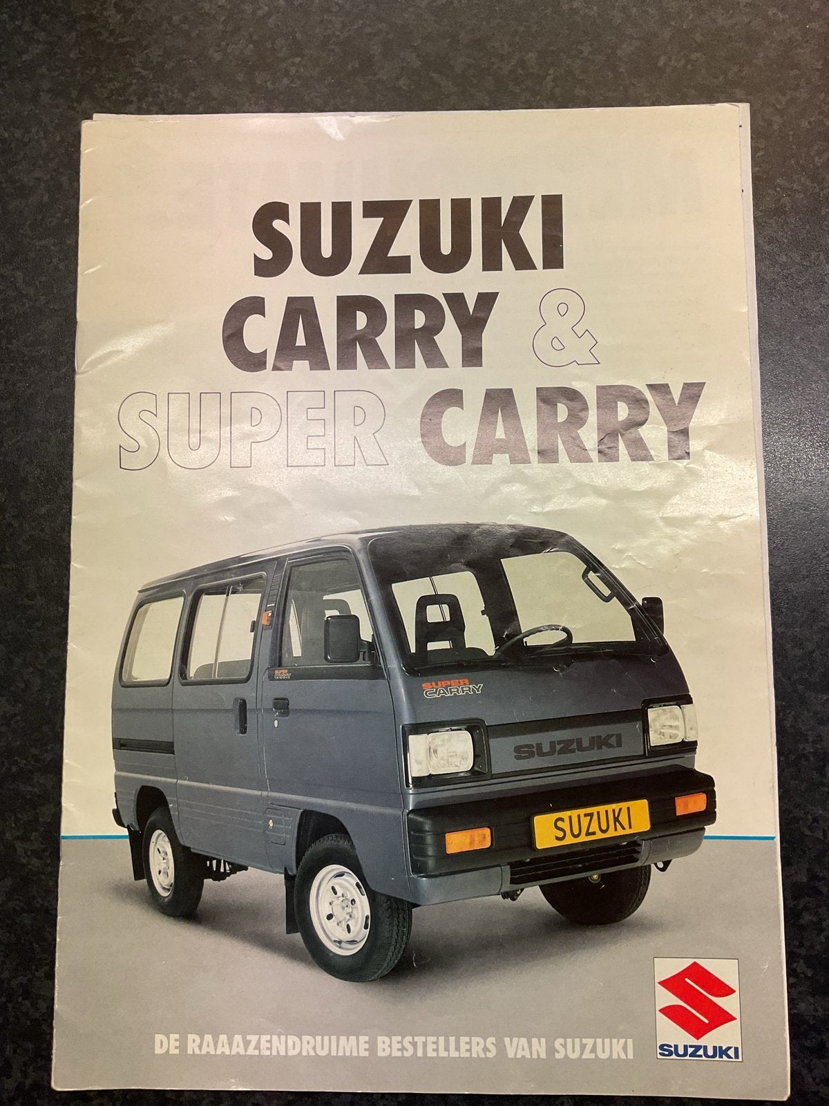 Suzuki Carry brochure met prijslijst - Zeer goede conditie, Ophalen of Verzenden, Zo goed als nieuw