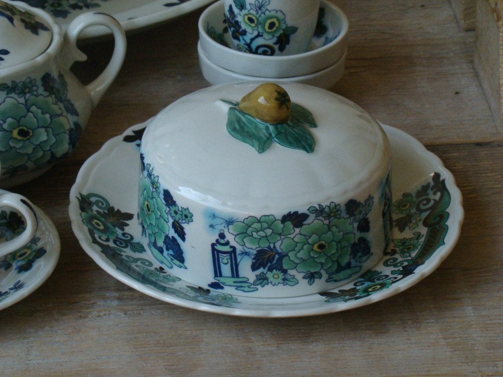 Servies, engels, Bursley Pottery HAREWOOD, puntgaaf, Ophalen of Verzenden