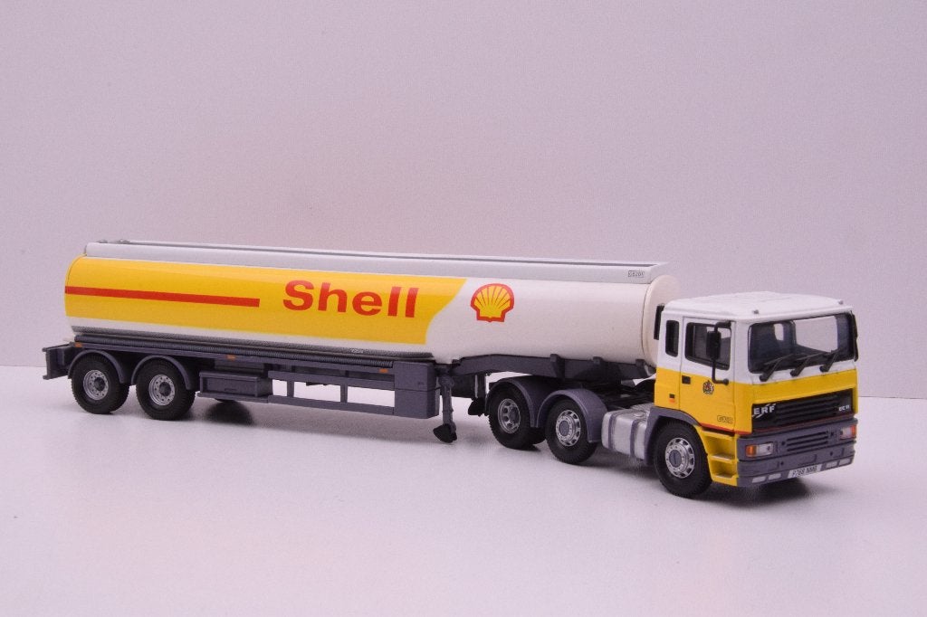 ERF EC  ''  Shell '' Corgi, Ophalen of Verzenden, Zo goed als nieuw, Bus of Vrachtwagen, Corgi